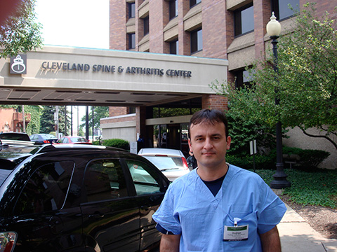 Curso de coluna em Cleveland - EUA